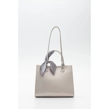 Sisley Kadın El Çantası SLY369 Platin
