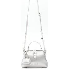 Sisley Kadın El Çantası SLY388 Gümüş