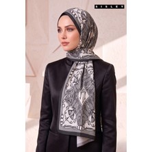 Sisley Esila Desenli Şal S-S-2011 Gri