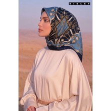 Sisley Elisa Desenli Eşarp S-E-2003 Indigo