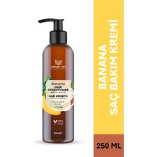 Ashley Joy Yavaş Uzayan Saçlara Özel Niacinamide Ve Vegan Keratin Içeren Banana Saç Kremi 250 ml