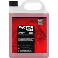 FACTOR360 Seramik Etkili Oto Hızlı Cila 5l