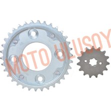 Moto Ulusoy Honda Msx 125 Grom Ön ve Arka Dişli Seti Innova 125 Z125 Monkey
