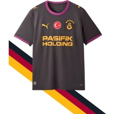 Gs Frm 043 785013 Galatasaray Orjinal Lisanslı Puma 2026/2027 Deplasman Siyah  Forma