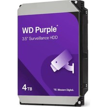 Marmara Qumasch 4 Tb Wd 3.5 Purple Sata3 5400RPM 128MB 7/24 Guvenlık WD44PURZ (3 Yıl Resmı Dıst Garantılı)