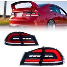 X Power Tuning Honda Civic Fd6 Füme Japon Dizayn Ledli Stop