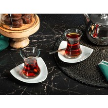 Porland 4 Parça 2 Kişilik Çay Takımı
