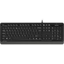 Marmara Qumasch A4 Tech FK10 Q Tr mm Gri/siyah USB Kablolu Klavye