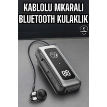 Kanonik Education Kablolu Bluetooth Kulaklık Kulak Içi Stereo Mikrofonlu Dijital Göstergeli