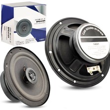 Poke 16 cm Oto Hoparlör Koaksiyel 250W Tweeterli 1 Adet PLX-14691