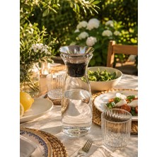 Linanware Karaf Sürahi Cam Şişe Çelik Kapak 1200 ml Dsg-28