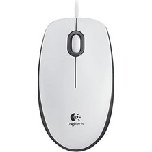 Marmara Qumasch Logıtech M100 USB Kablolu Mouse Beyaz 910-006764