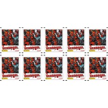 Panini Deadpool Sticker Paketi 10'lu