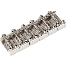 Fender 0075123049 American Standard Stratocaster Bridge Saddles 08-Present Nickel Set Of 6 Köprü Yedek Parça | Stratocaster, Nikel