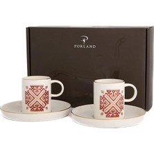 Porland 2 Kişilik Kahve Takımı 85CC