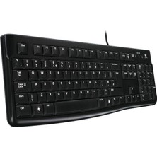 Marmara Qumasch Logıtech K120 Q USB Kablolu Klavye Siyah 920-002505