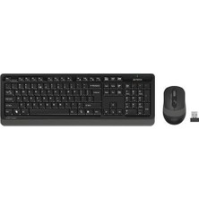 Marmara Qumasch A4 Tech FG1010 Gri Q mm 2.4g Kablosuz Klavye Mouse Set