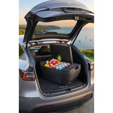 Evacool Tesla Model Y Uyumlu 35 Litre 12,24,220V Kompresörlü Taşınabilir Buzdolabı