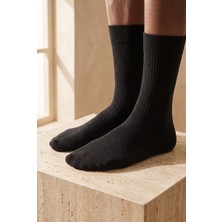 Bony Socks Erkek Siyah Soket Çorap