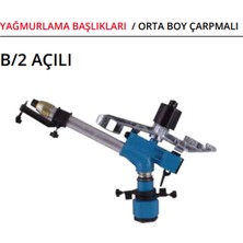 Borensa Yağmurlama Başlığı B/2 Açılı 25 m Büyük Boy