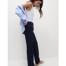 Marks & Spencer Yüksek Bel Chino Pantolon