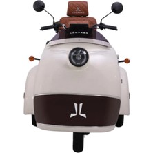 LAMPAGO ELEKTRİKLİ 3 TEKERLEKLİ MOPED 24 Ah