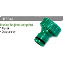 Borensa Eltu Garden K634L Musluk Bağlantı Adaptörü 3/4-1