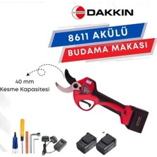 Dakkın Sc 8611 LED Göstergeli Akülü Budama Makası 40MM