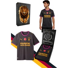 Gs Frm 043 785013 Galatasaray Orjinal Lisanslı Puma 2026/2027 Deplasman Siyah  Forma Uv  Kutu Hediyeli