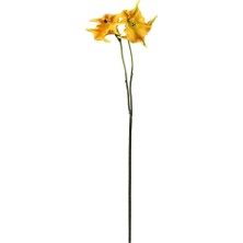 Dekorsende Yapay Zambak Dal Turuncu 95 cm