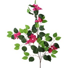 Dekorsende Yapay Begonvil Yaprak 3 Dal Pembe 70 cm