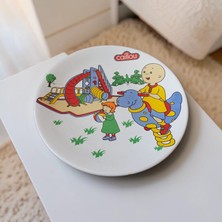 Hureggo Vintage Caillou (Kayu) Orijinal Lisanslı Porselen Çocuk Yemek / Pasta Tabağı - 20 cm