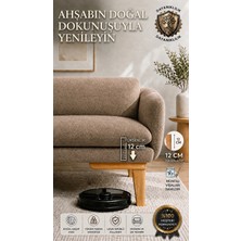 Legora Wood Design 12 cm Küt Ahşap Mobilya Ayağı Açık Ceviz | Gürgen Koltuk Kanepe Berjer Baza Tv Ünitesi Uyumlu