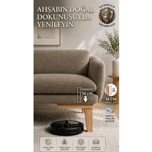 Legora Wood Design 14 cm Küt Ahşap Mobilya Ayağı | Gürgen Koltuk Kanepe Berjer Baza Tv Ünitesi Uyumlu