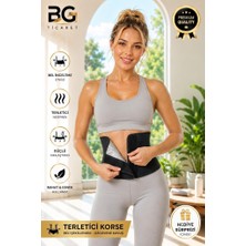 bgvibe Unisex Termal Terletici Korse Bel Göbek Inceltici Şekillendirici Yağ Yakıcı Kemer Fitness Lohusa Korsesi
