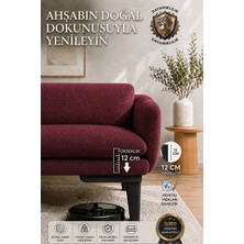 Legora Wood Design 12 cm Küt Ahşap Mobilya Ayağı Siyah | Gürgen Koltuk Kanepe Berjer Baza Tv Ünitesi Uyumlu