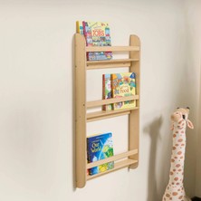 Furnirem Montessori Duvara Monte Kitaplık-3 Raflı