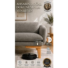 Legora Wood Design 20 cm Küt Ahşap Mobilya Ayağı Açık Ceviz | Gürgen Koltuk Kanepe Berjer Baza Tv Ünitesi Uyumlu