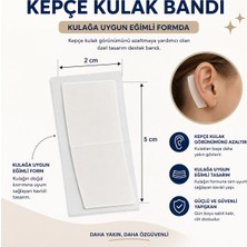 İnobag 24 Adet Şeffaf Çift Taraflı Kulak Bandı