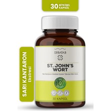 Erbatab Sarı Kantaron Ekstresi St.john's Wort 30 Kapsül