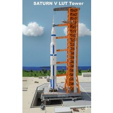 Teknoartshop Saturn V Fırlatma Kulesi - Eğitici Deney Seti
