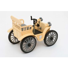 Teknoartshop 1890 Model Antika Araba Kit Card - Eğitici Deney Seti