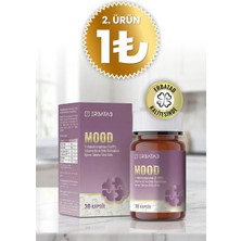 Erbatab Mood 5-Htp 30 Kapsül Passiflora, Valerian ve Melisa Ekstraktları Içeren Takviye Edici Gıda