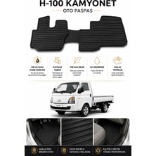 Black Gold Hyundai H100 Oto Paspas  Tpe Kauçuk Paspas Panelvan Minibüs Ticari Araca Özel Premium