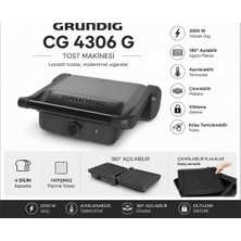 Grundig Cg 4306 G 2000W 6 Dilim Tost Makinesi