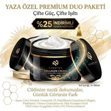 2 x 100 ml Kolajen & Panthenol Krem Tüm Cilt Tipleri Için Kırışıklık Karşıtı Etki Nungtime