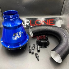 Carlone K&n Kn Performans Artırıcı Apollo Tip Açık Hava Filtresi 6.5cm Mavi Renk-Yüksek Performans