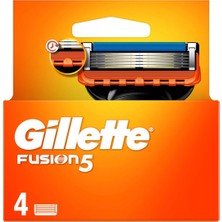 Gillette Fusion 5 Yedek Bıçak 4'lü (Almanya Üretim)
