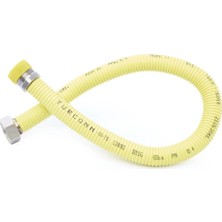 Turconn 1''- ''1'' Kombi Gaz Bağlama Flexi Makaronlu