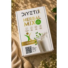 Diyetix Herbalmix Milk | Günlük Beslenmeyi Destekleyen Bitkisel Içecek Karışımı | 30 Şase | 1 Aylık